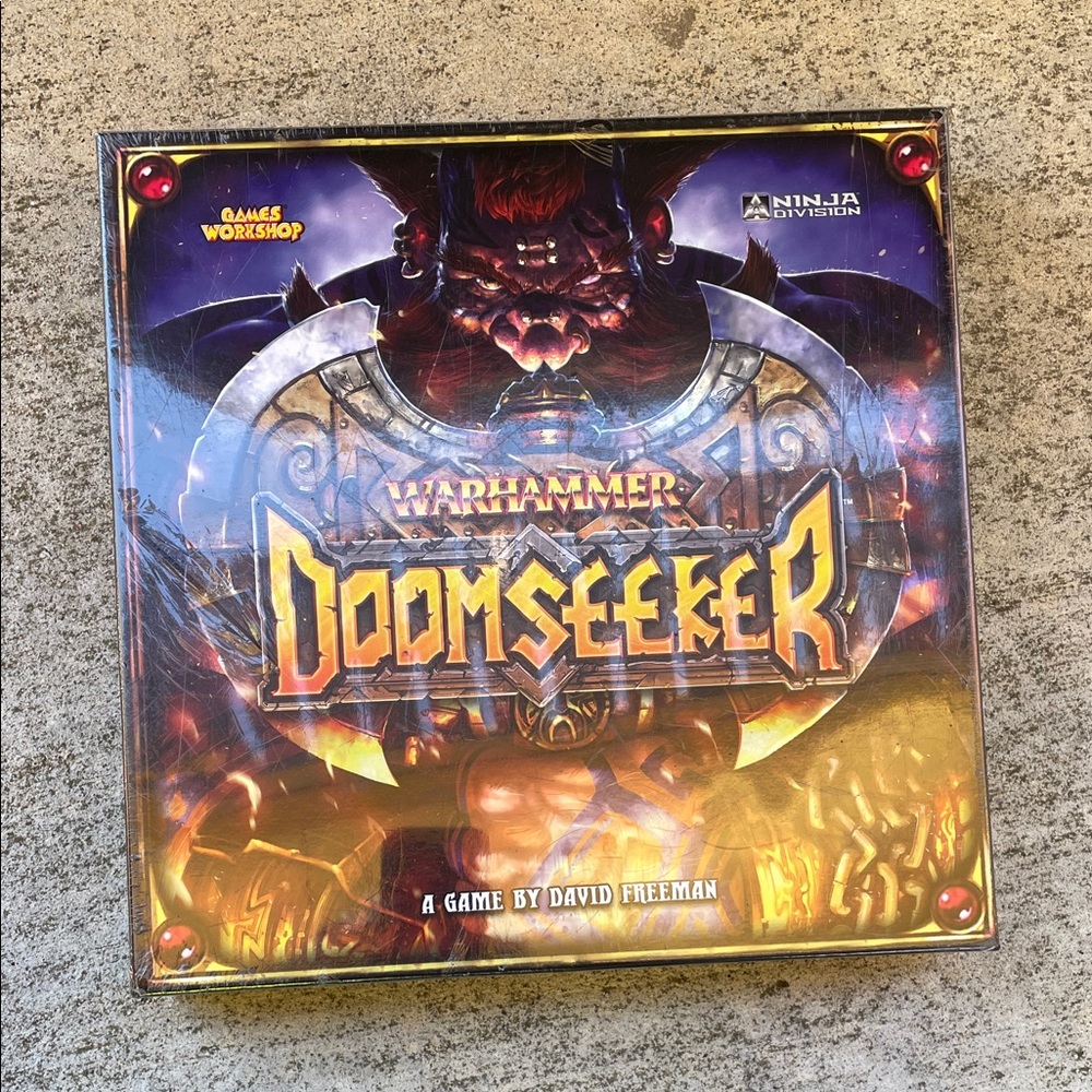 Warhammer Doomseeker Board Game - New/Sealed